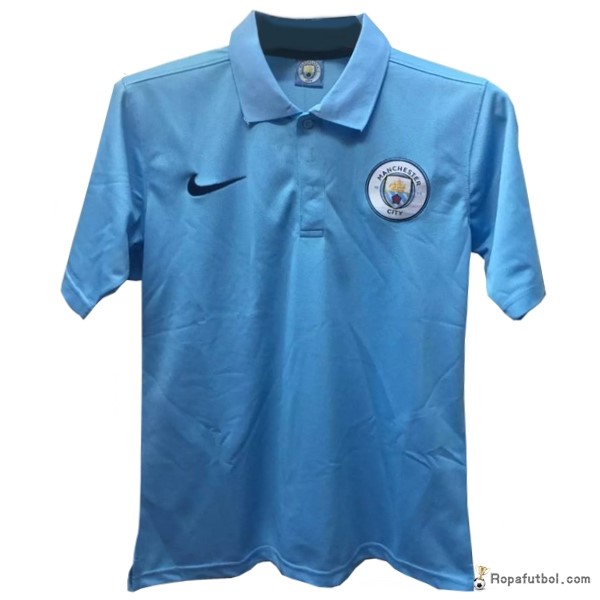 Polo Manchester City 2017/18 Azul